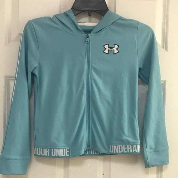 Under Armour Girls’ Athletic Zip Hoody, Sz S, NWT! - Picture 1 of 11